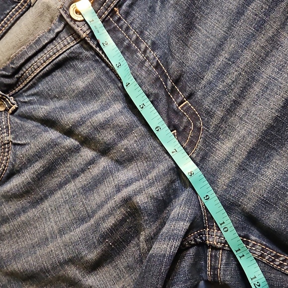 BKE Nolan Straight Dark Blue Denim Jeans 40S - Picture 11 of 16